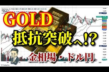 【金相場】【ドル円】売り方も買い方も必死になるところ！？
