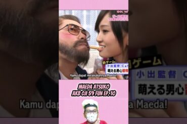 Maeda Atsuko 2 - AKB 0JI 59 Fun Ep.10 | AKBINGO! Sayonara Mouri-san #short #shorts #shortvideo