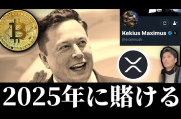 【2025年スタート】ビットコインの取引量を超えるリップルXRP。イーロンマスクKEKIUS暴騰。VC注目カテゴリーAIエージェント DeFi ステーブル等。年始のイーサリアムアルト暗号資産事情