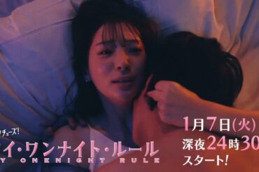 【30秒トレーラー】ドラマチューズ！『マイ・ワンナイト・ルール』 1月7日(火)深夜24時30分スタート｜テレビ東京