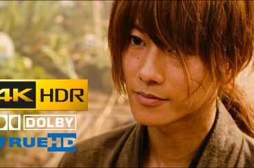 Rurouni Kenshin: Origins (2012) - Kenshin saves Kamiya Dojo - [4k, Ultra HD, HDR] 5.1 TrueHD w/ subs