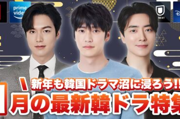 1月に日本で配信&韓国で放送の最新韓ドラ特集🎍【あらすじ/キャスト紹介】
