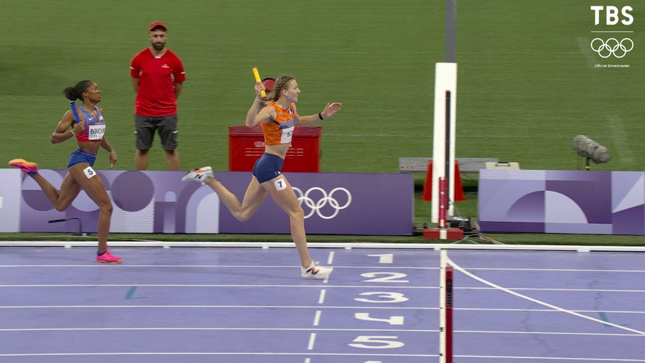 【世陸の再現!再び起きたドラマ】ボルの大逆転!オランダが劇的な金メダル「陸上 混合4×400mリレー決勝」【パリオリンピック】8月4日 深夜0時58分 男子100m 準決勝&決勝ほか TBS系列生中継 【世陸の再現!再び起きたドラマ】ボルの大逆転!オランダが劇的な金メダル「陸上 混合4×400mリレー決勝」【パリオリンピック】8月4日 深夜0時58分 男子100m 準決勝&決勝ほか TBS系列生中継