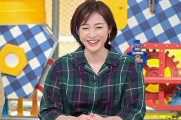 ＜新井恵理那＞スエードワンピで柔らかなムード　存在感あるチェックパンプスで装いを格上げ