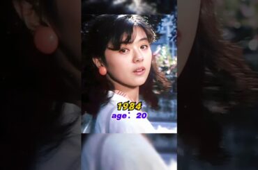 1980年代の女性アイドルは40年経った今でも魅力的です！薬師丸ひろ子、黒木瞳、小泉今日子、菊池桃子、松田聖子、斉藤由貴#JapaneseStar #shorts #movie