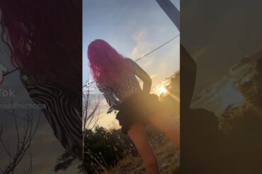 First sunrise of the year🌅🌤️#manamichopa #sunrise #まなみちょぱ #artist #model #dance #初日の出 #beautiful