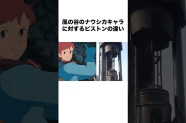 風の谷のナウシカキャラに対するピストンの違い #風の谷のナウシカ #nausicaa #アニメ #ジブリ #shorts
