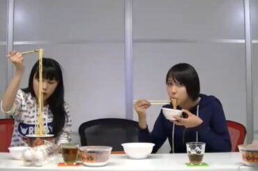 2014-10-10 ももクロUST「玉井・高城チキンラーメン」
