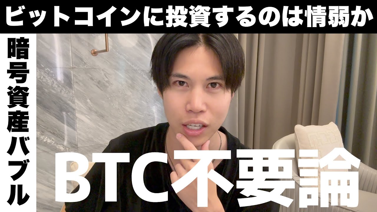 暗号資産バブルだけどビットコイン不要説が出てきました 暗号資産バブルだけどビットコイン不要説が出てきました