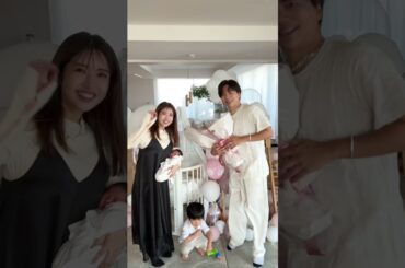 3人から4人へ…無事に退院し、新しい生活が始まりました　#shorts