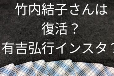 竹内結子さんは復活⁉️🐜さんインスタ？