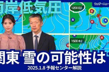 南岸低気圧が接近　関東で雪の可能性は？