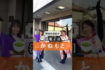 【沼田土産】真田関連のお菓子も充実！御菓子司かねもと様♪　#和菓子　#真田　#おみやげ 　#夏目雅子　#short