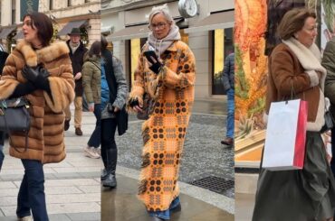 Winter street style trends. What to wear in London 2024/2025. Street fashion.