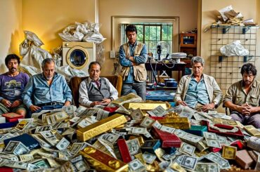 【映画紹介】熟練したチームが一般の労働者になりすまし、完璧な強盗を実行し、全ての人を欺いて跡形もなく消え去り、当局を困惑させる。