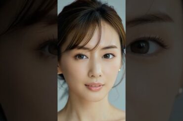 #Shorts 北川景子と綾瀬はるかを足して2で割ってみた