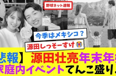 【悲報】源田壮亮さん年末年始、家庭内イベントてんこ盛りでカオス...【ネット反応集】
