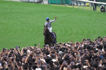 【場内大歓声！】武豊×ドウデュース 貫禄のウイニングラン【天皇賞秋2024】
