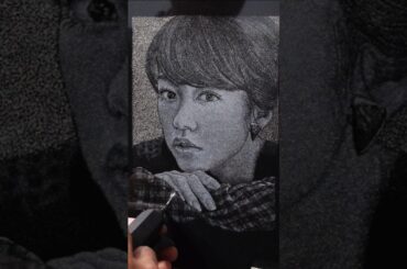 【独学の技法】南部点刻。#art #drawing #桐谷美玲