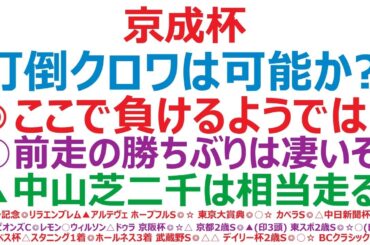 京成杯2025予想　打倒！クロワデュノールは可能か？！◎ここで負けるようでは？○前走の勝ちぶりは凄いぞ！▲中山芝2000mは相当走る！