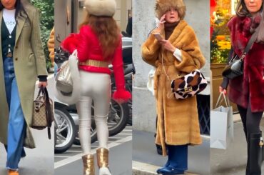 ITALIAN STREET FASHION JANUARY 2025 | BEST MILAN WINTER STYLE | LUXURY & TRENDY OUTFITS FOR SHOPPING