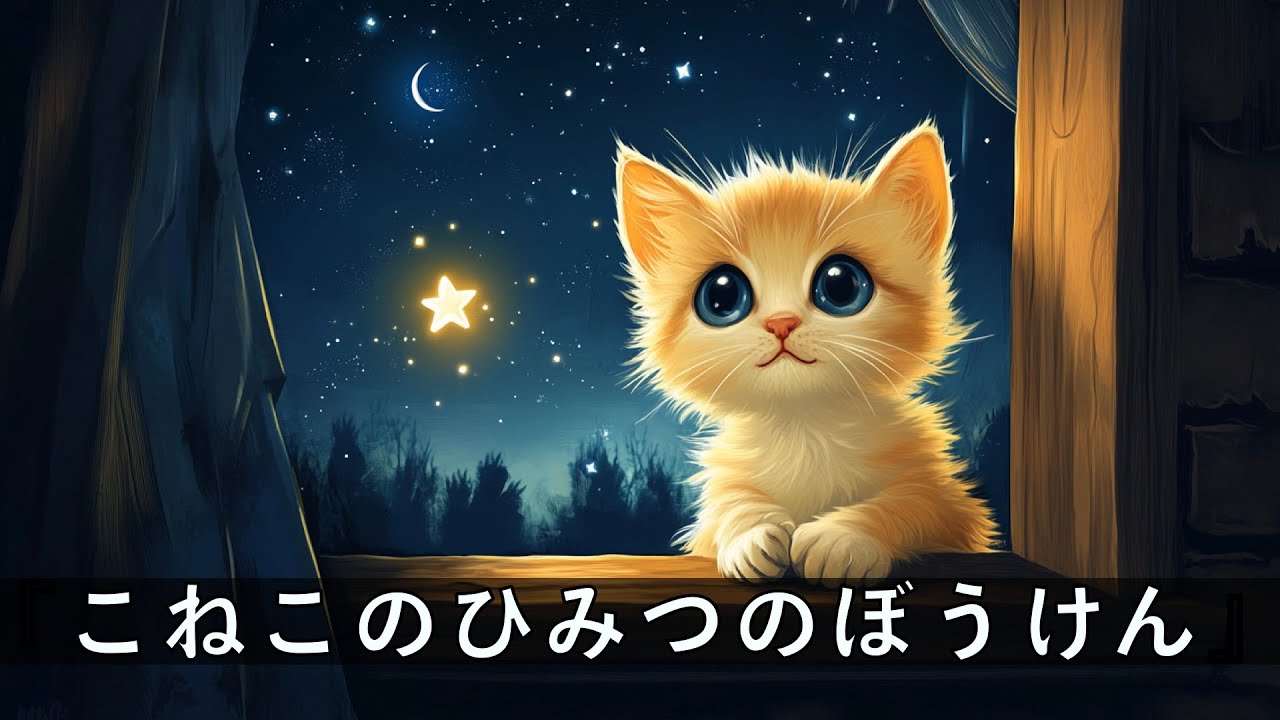 【こねこのひみつのぼうけん】えほん よみきかせ 【こねこのひみつのぼうけん】えほん よみきかせ