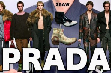 ついに細身がトレンドに？PRADA 2025年秋冬コレクションを解説！