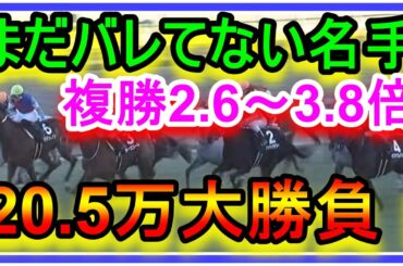 【競馬】まだバレてない名騎手の複勝6番人気(2.6～3.8倍)に20.5万、大勝負！！決意の2025年編。
