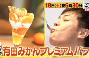 フットマップ1/18（土）放送【陣内智則＆山本彩と冬の和歌山を満喫ドライブ旅！今が旬の名物グルメを堪能！】