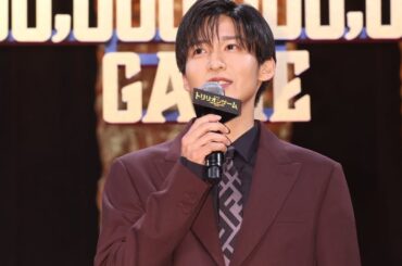 目黒蓮「自分自身が勇気をもらえた作品」 劇場版 トリリオンゲーム舞台挨拶ルポ