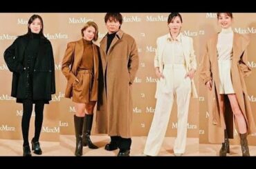 ＜加藤あい＞3児の母　マニッシュな白コーデで8年ぶり公の場　波瑠、柔道・阿部兄妹、内田理央、のん、ローラらと「マックスマーラ」イベントに