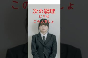 【岸田の次誰？この人です】　次期総理大臣　石破さんは無理　河野さんはやめて　てか誰でも同じ　立憲なんて誰も応援してない　蓮舫さん見てわからないの？