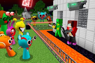 スプランキーから家を守る マイゼンとマイキー ぜんいち マインクラフト