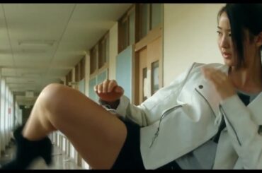 青野 楓 映画「ハイキックエンジェルス」 アクション抜粋  2014年
