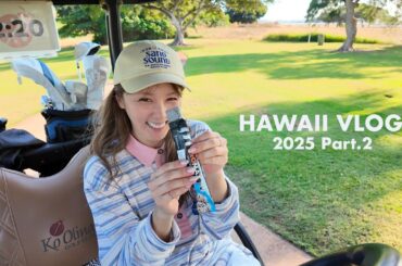 【Hawaii Vlog】食べて、食べて、運動して、また食べる３・4日目🌺