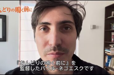 パウル・ネゴエスク監督よりメッセージ|映画『おんどりの鳴く前に』 パウル・ネゴエスク監督よりメッセージ|映画『おんどりの鳴く前に』
