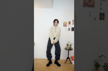 GU冬服５コーデ組んでみた☃️この上にアウター着る予定！どれが好きですか？ #GU  #コーデ