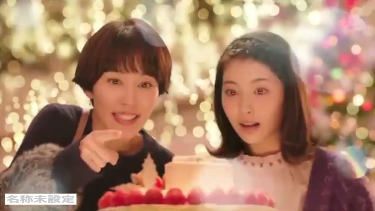木村佳乃・浜辺美波　2018 ららぽーと クリスマス
