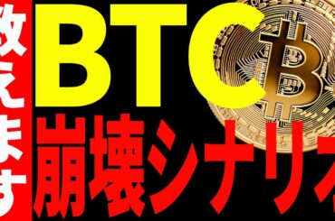 ⚠️絶対見て⚠️ビットコインは今後〇〇を割れたら崩壊⁉︎【仮想通貨】
