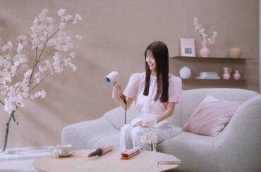 モデル/俳優の鈴木ゆうかさんが体験。ダイソン春限定新色「さくらチェリー」ヘアケア🌸🍒 #dyson #ダイソン #ダイソンドライヤー #ダイソンヘアケア #ダイソンヘアドライヤー