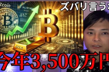 仮想通貨ビットコイン2025年3500万円?! ピークは4月と10月!?