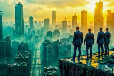 【映画紹介】四人の同僚たちは、時間が止まり、400年間誰も去ったことのない街から脱出しようと奮闘する。