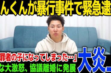【驚愕】エスポワールはんくんが暴行で現行犯逮捕…るなが大激怒、離婚を発表...犯罪者の子供の今後に一同驚愕！