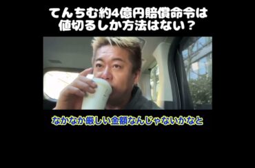 【ホリエモン】てんちむ約4億円賠償命令は値切るしか方法がない？