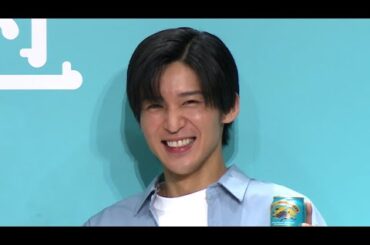 Snow Man目黒蓮、「晴れ風」クイズに全力回答（「キリンビール 晴れ風」大ヒット御礼発表会／内村光良 天海祐希 今田美桜 目黒蓮）