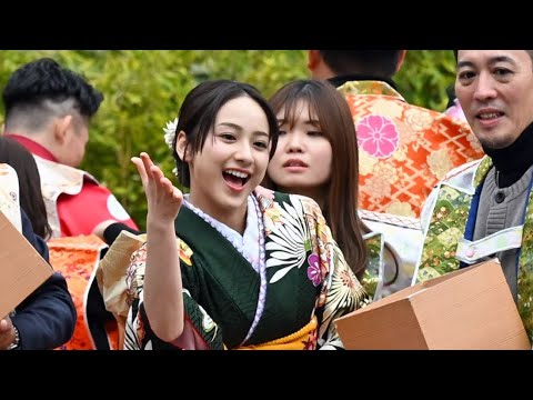 生田神社で豆まき神事 「福は内、福よ来い」平祐奈さんや松村邦洋さんら参加 神戸 生田神社で豆まき神事 「福は内、福よ来い」平祐奈さんや松村邦洋さんら参加 神戸