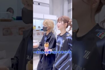 ZETA新ユニフォームでクレープを買った！　#shorts