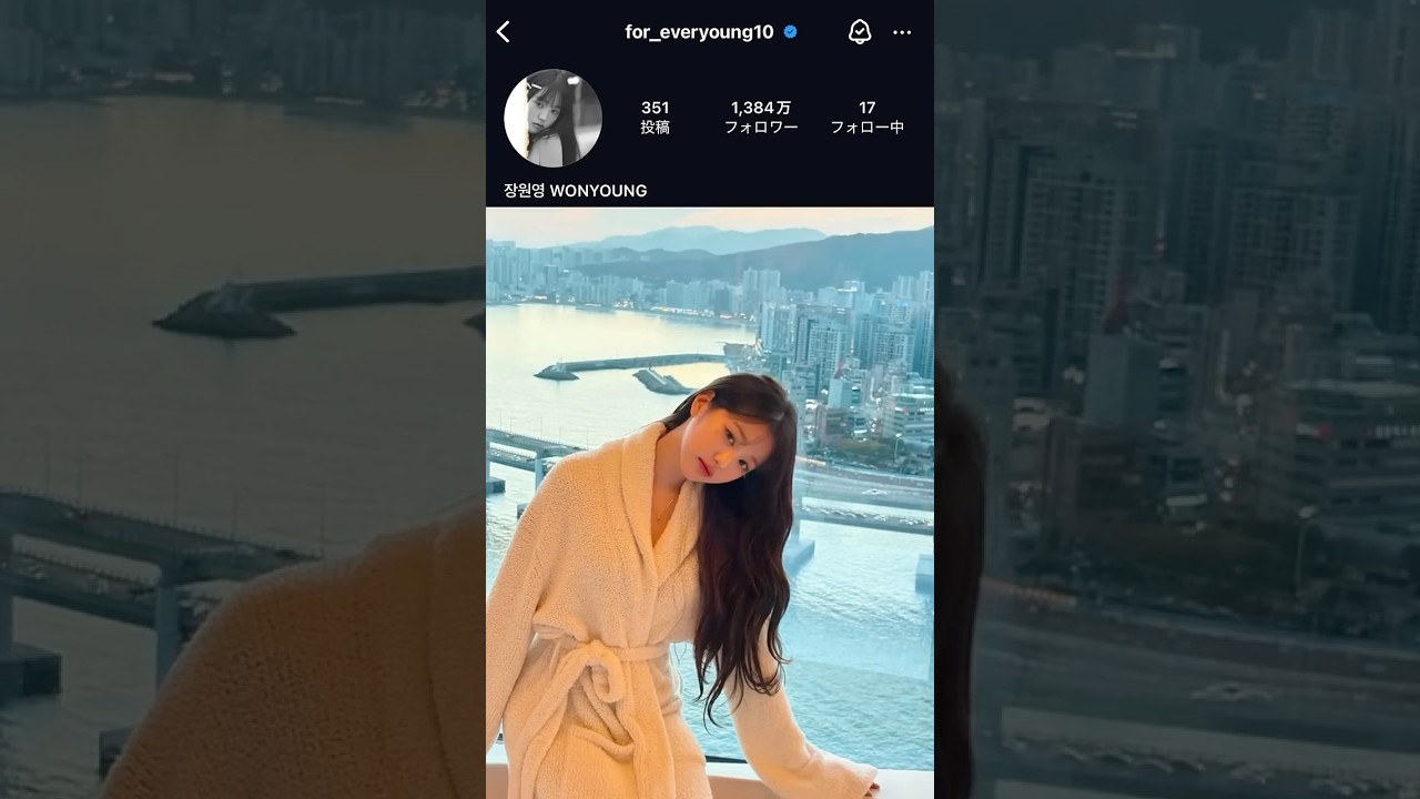 IZ*ONEメンバーのインスタフォロワー数 #kpop #izone #ive #lesserafim #saymyname #wonyoung #sakura