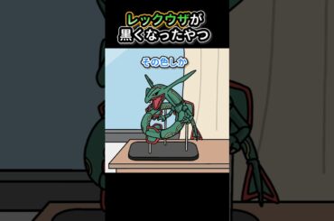 レックウザが黒くなったやつ【アニメ】