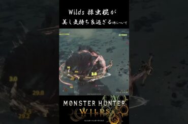 【MHWilds】Wilds操虫棍が美し気持ち過ぎる件 #Shorts ( 飛天螺旋斬/ワイルズ/OBT)